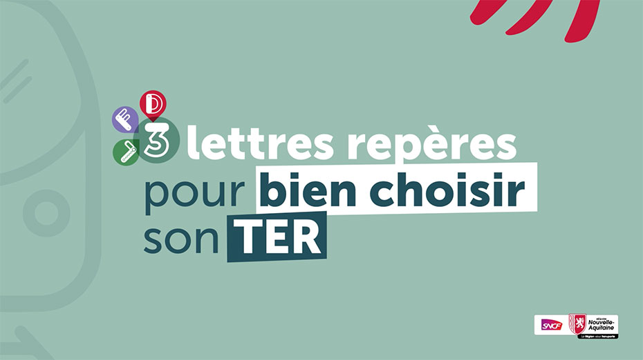 TER, LFD, Région Nouvelle-Aquitaine projet motion design campagne social media