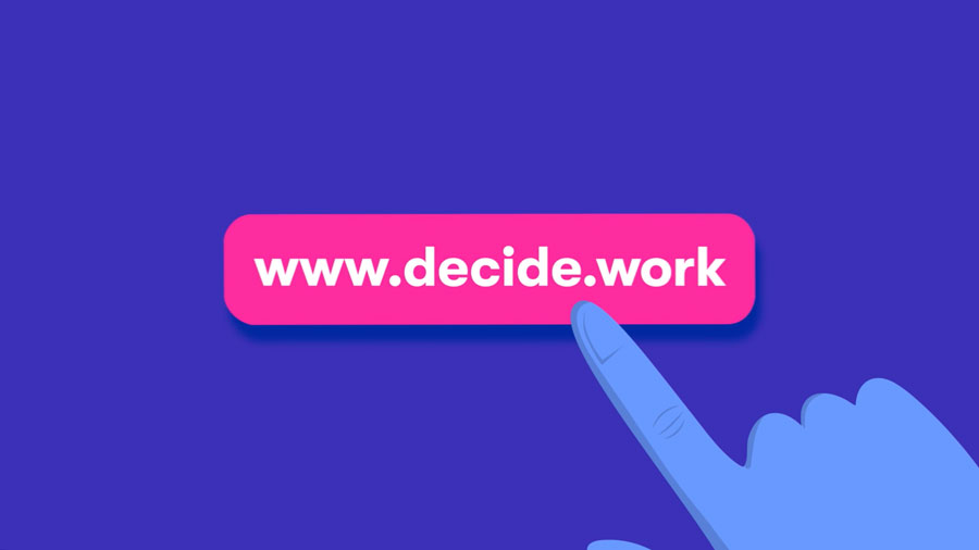 decide work projet motion design campagne social media