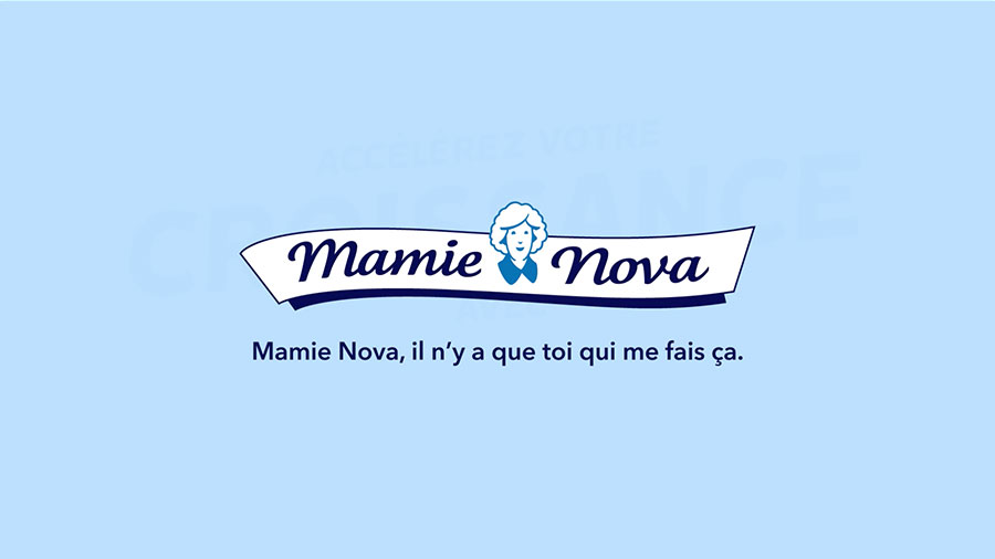 Mamie Nova projet motion design gamme double plaisir